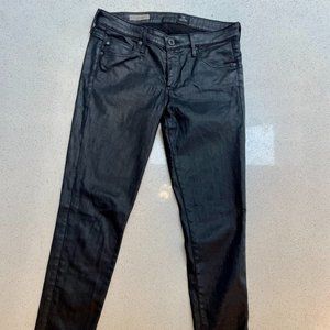 Black Leather Pants/Leggings